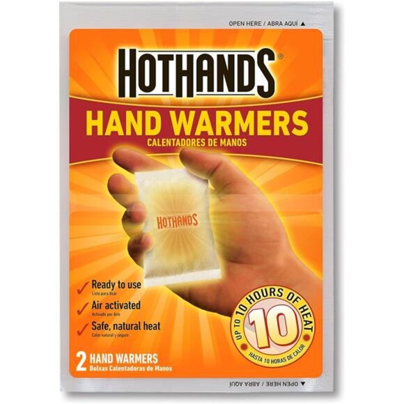 40 Pairs Hand Warmers Long Lasting Safe Natural Odorless Air Activated Warmers - Picture 2 of 6